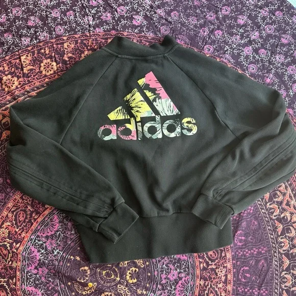 Adidas Bomber Jacket with Bright Logo - Picture 4 of 9